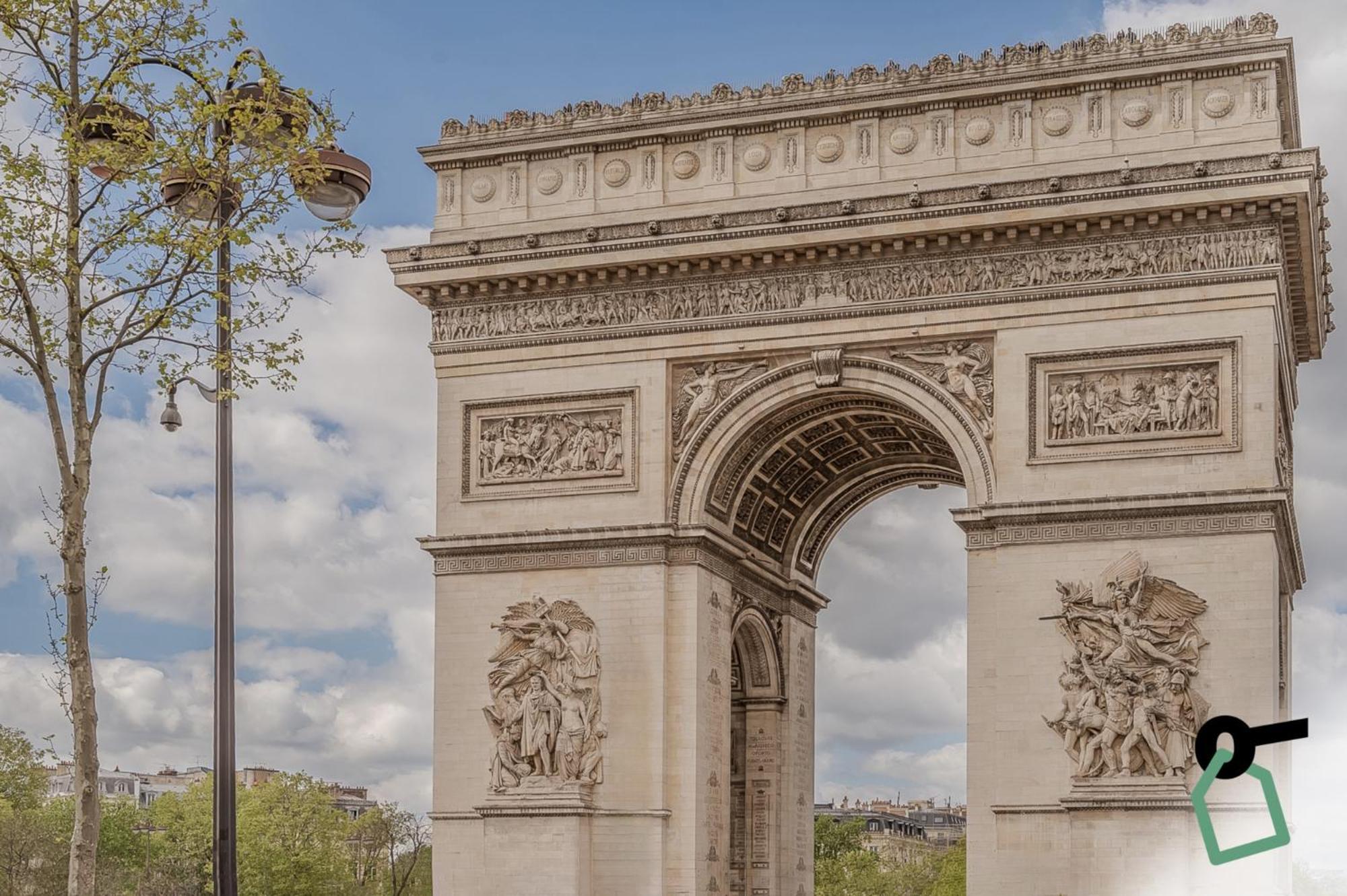 Hotiday Room Collection - Paris Arc De Triomphe Exterior foto